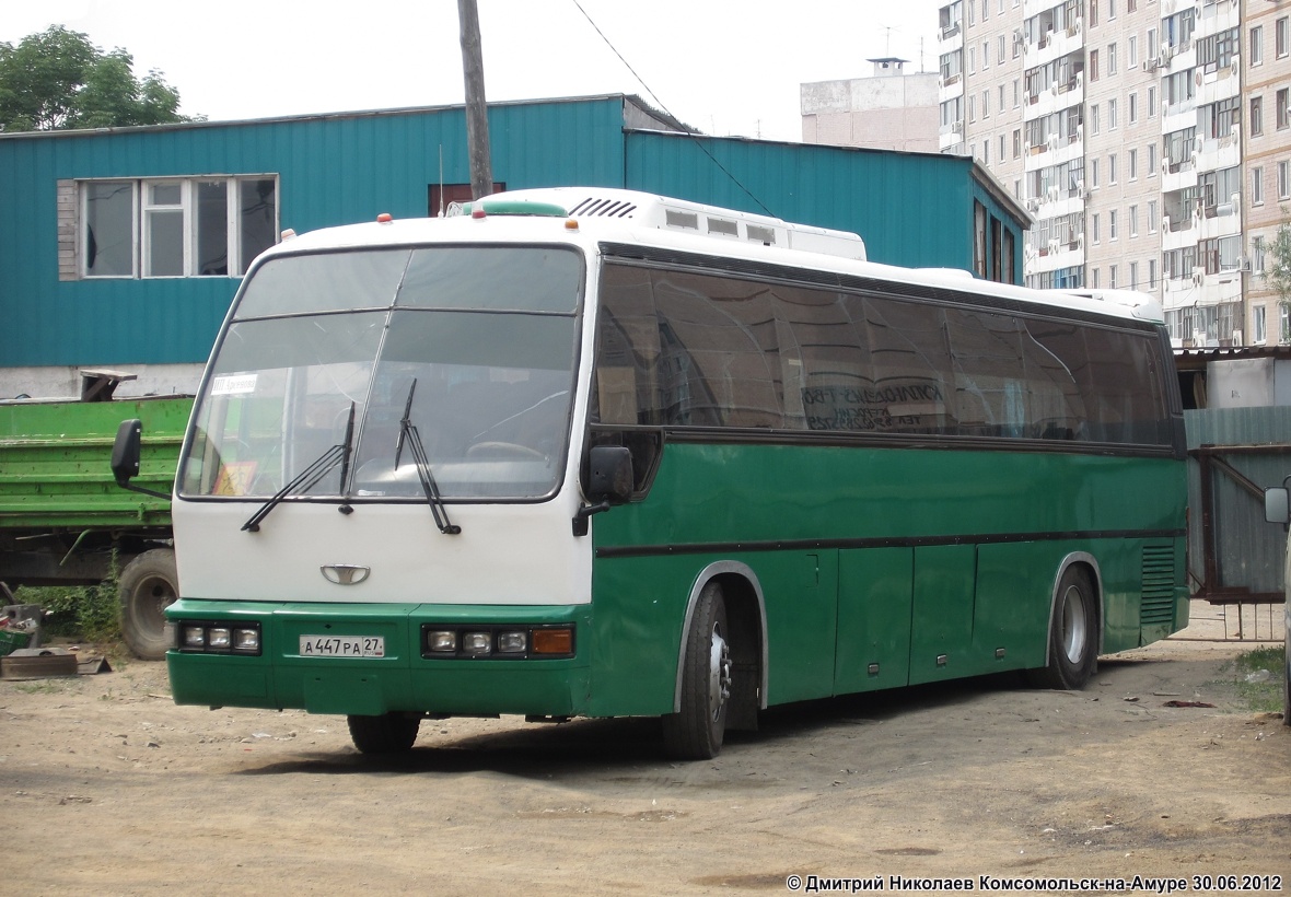 Gebiet Chabarowsk, Daewoo BH120F Royal Cruiser Nr. А 447 РА 27