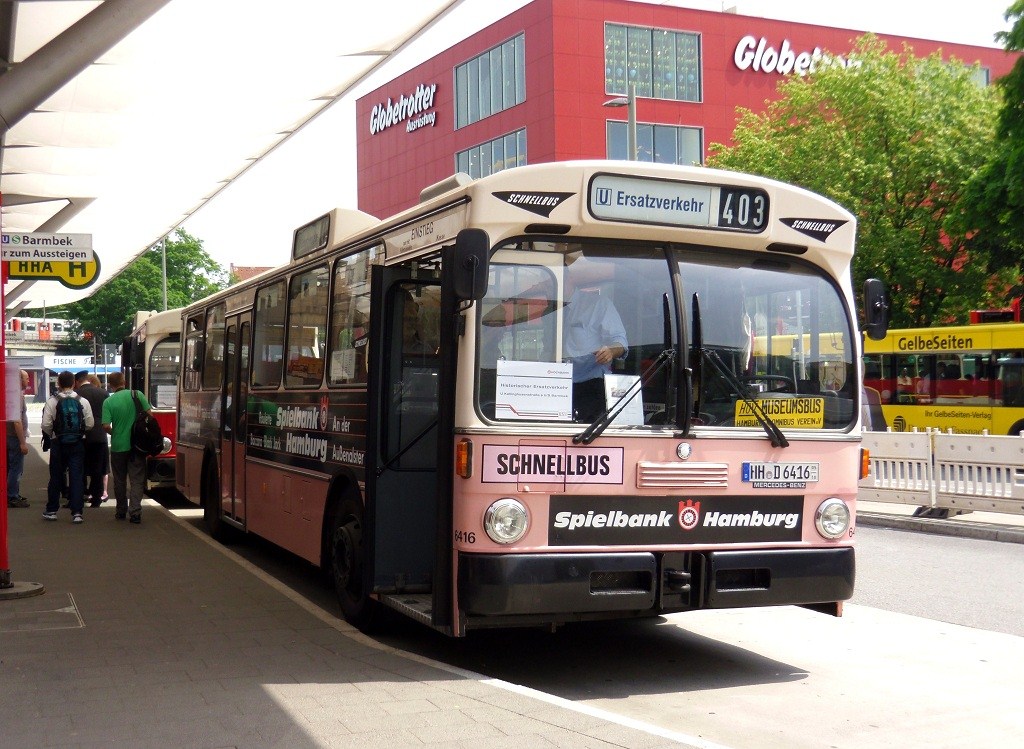 Гамбург, Mercedes-Benz O305 № 6416