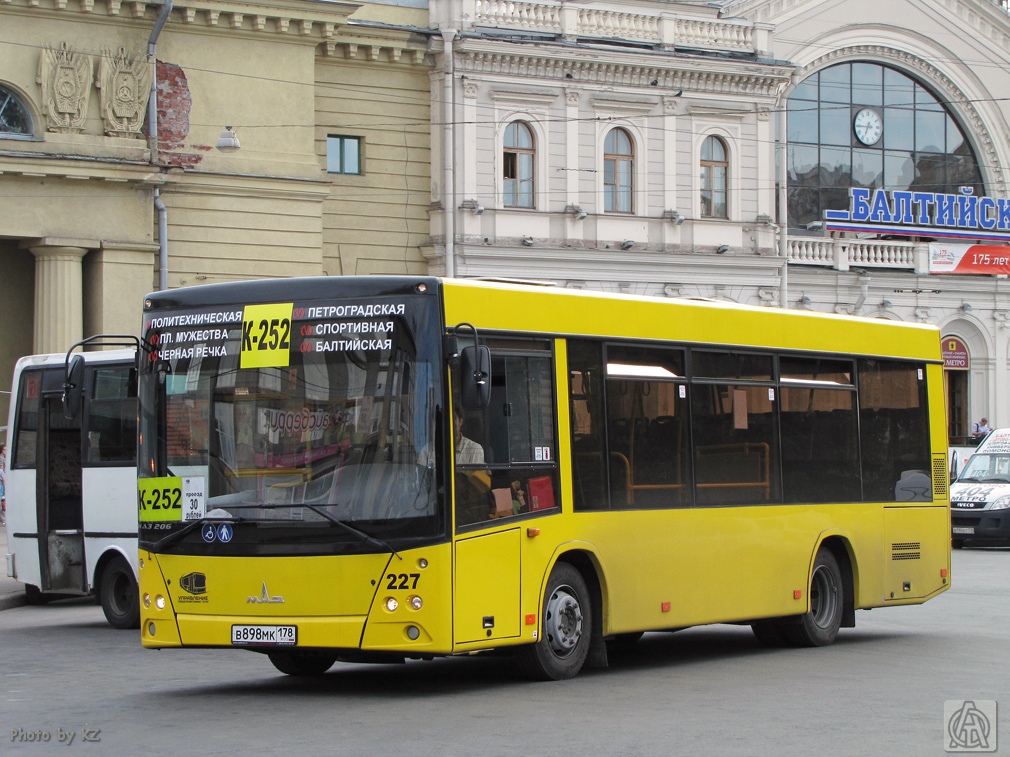 Санкт-Петербург, МАЗ-206.068 № 227