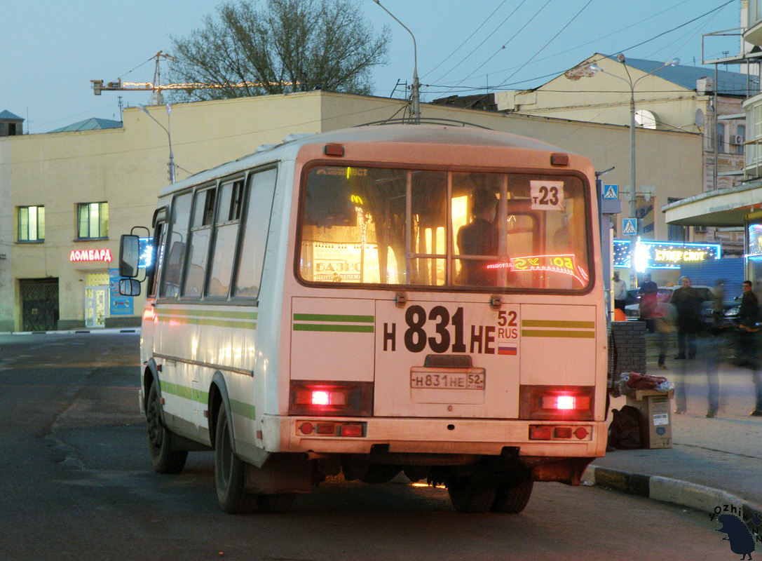 Нижегородская область, ПАЗ-32054 № Н 831 НЕ 52