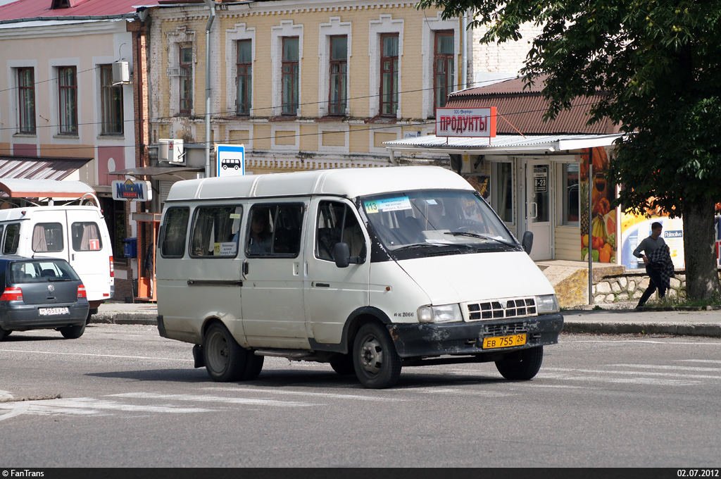 Ставропольский край, ГАЗ-2705 № ЕВ 755 26