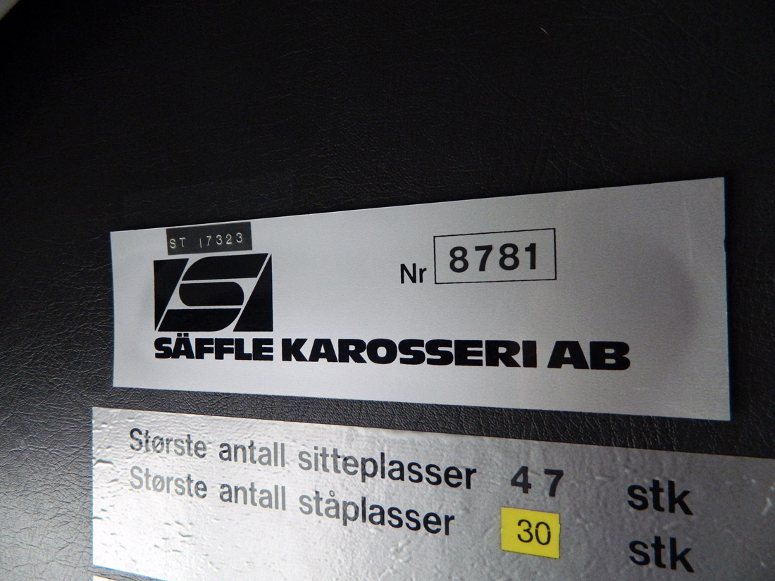 Norwegen, Säffle System 2000NL Nr. 6126