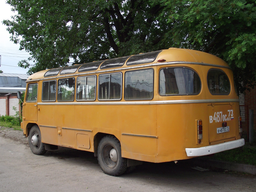 Ульяновская область, ПАЗ-672М № В 487 ОС 73