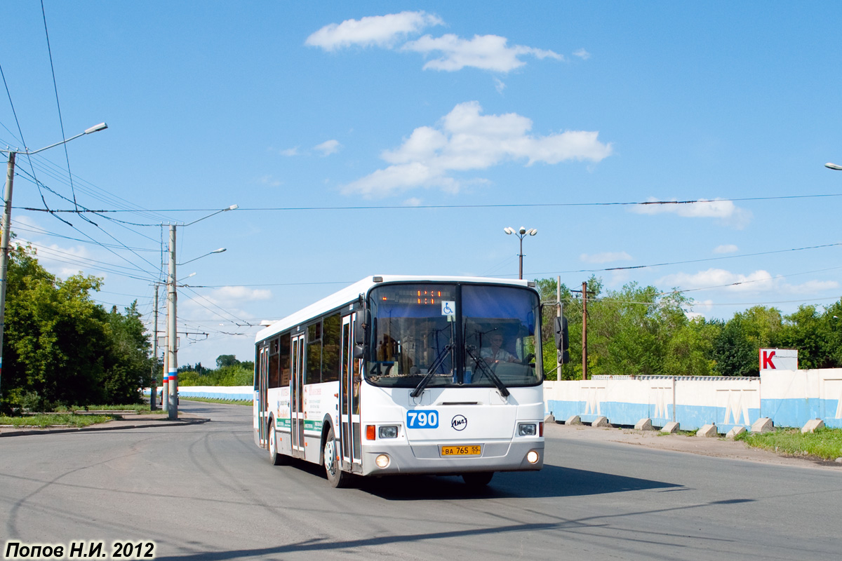 Омская область, ЛиАЗ-5293.00 № 790