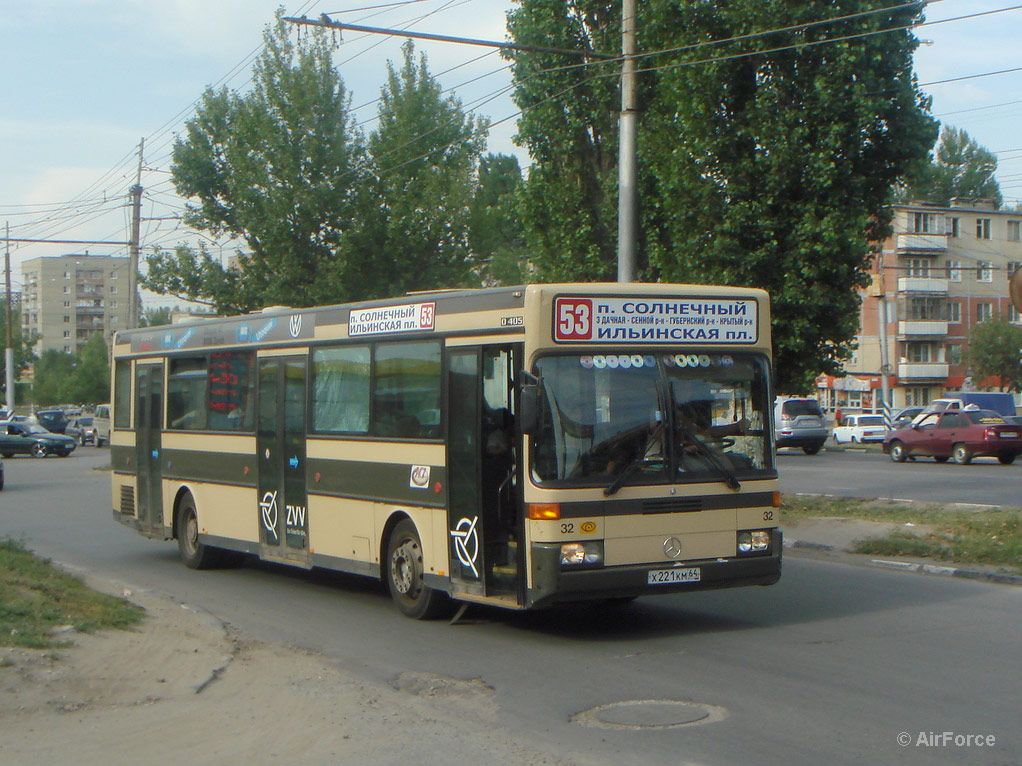 Саратовская область, Mercedes-Benz O405 № Х 221 КМ 64