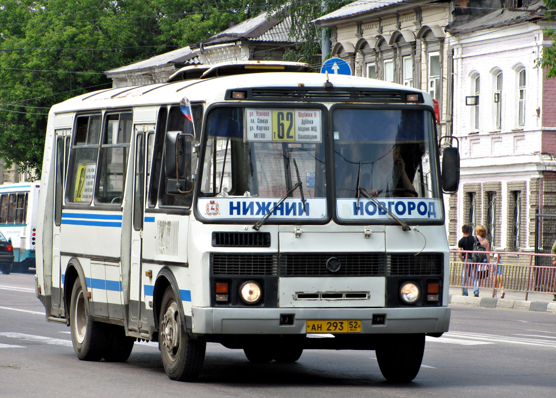 Нижегородская область, ПАЗ-32054 № АН 293 52