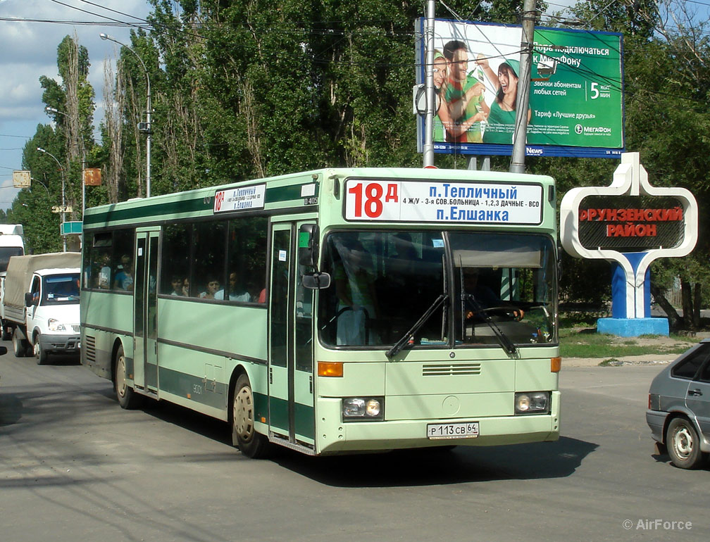 Saratov region, Mercedes-Benz O405 # Р 113 СВ 64