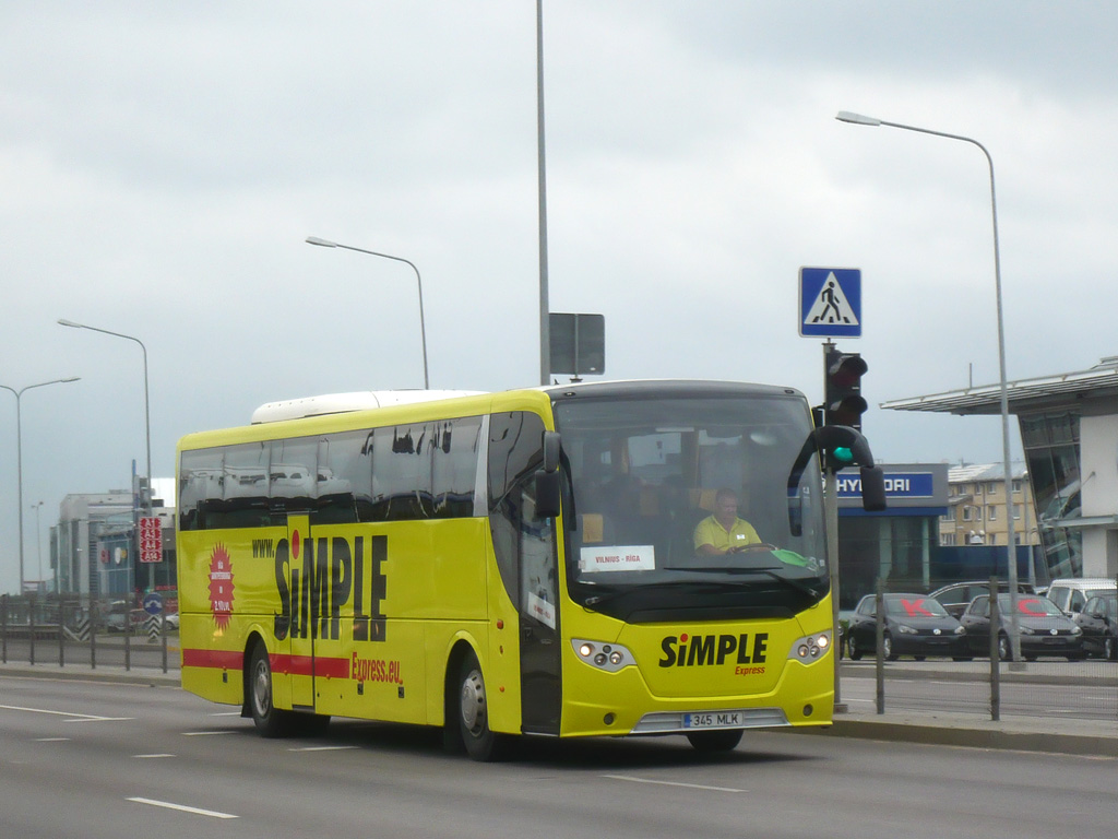 Эстония, Scania OmniExpress 340 № 345 MLK