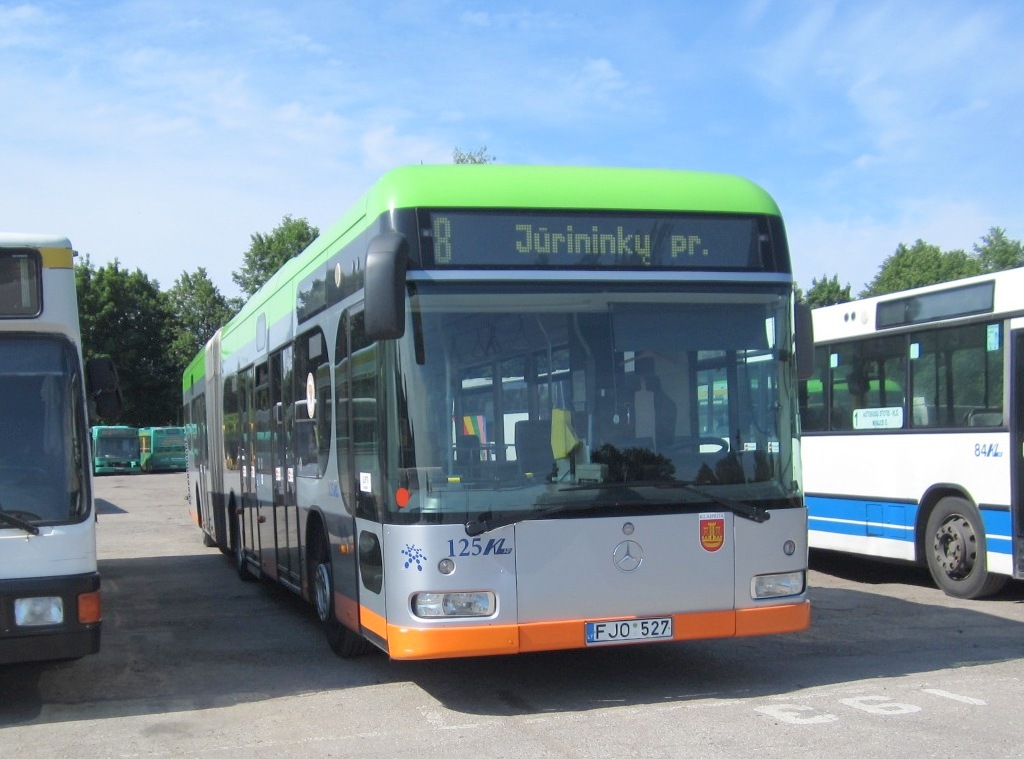 Литва, Mercedes-Benz O530G Irvine Citaro G CNG № 125