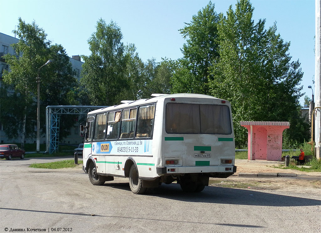 Тверская область, ПАЗ-3205-110 № М 807 НХ 69