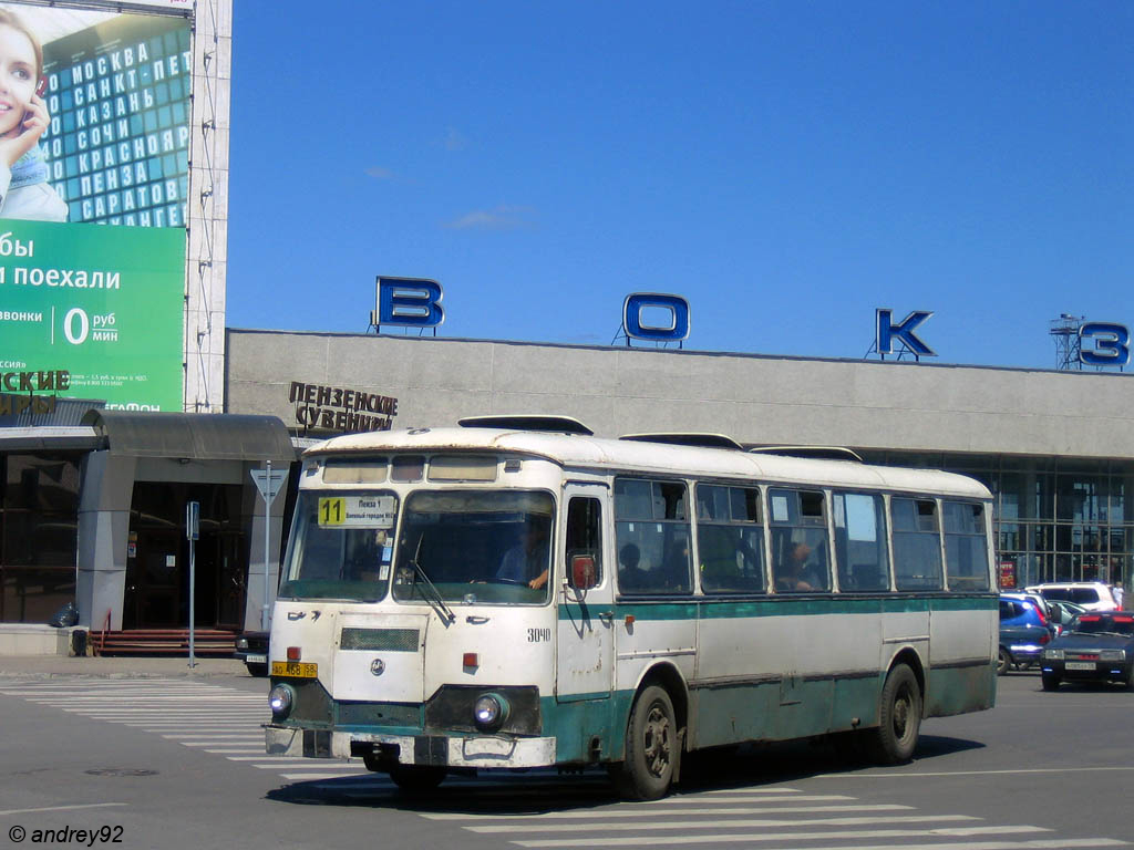 Пензенская область, ЛиАЗ-677М № 3040