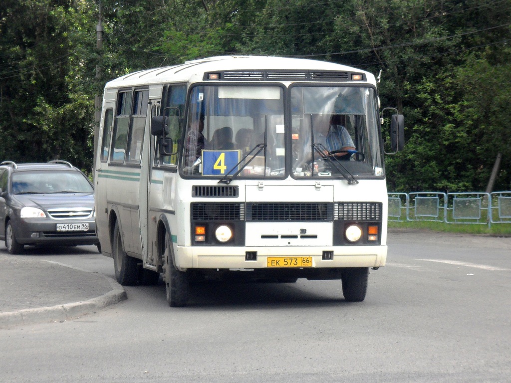 Свердловская область, ПАЗ-32053-07 № ЕК 573 66