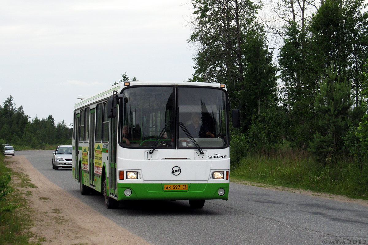 Leningradská oblast, LiAZ-5256.45 č. АК 597 47