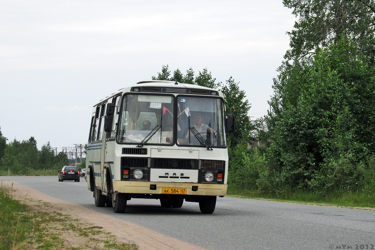 Ленинградская область, ПАЗ-32053 № АК 584 47