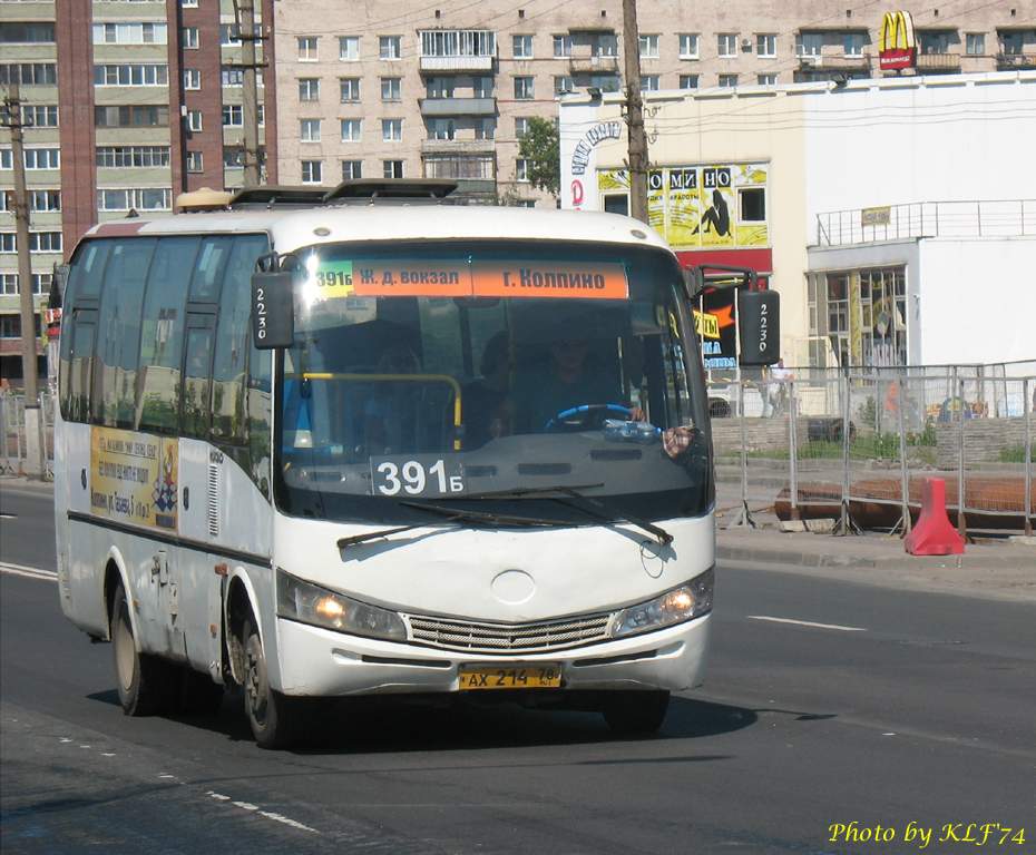 Санкт-Петербург, Yutong ZK6737D № 2230