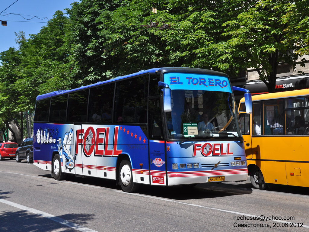 Республика Крым, Drögmöller EuroComet (Volvo B12-600) № AK 7007 AA — Фото —  Автобусный транспорт