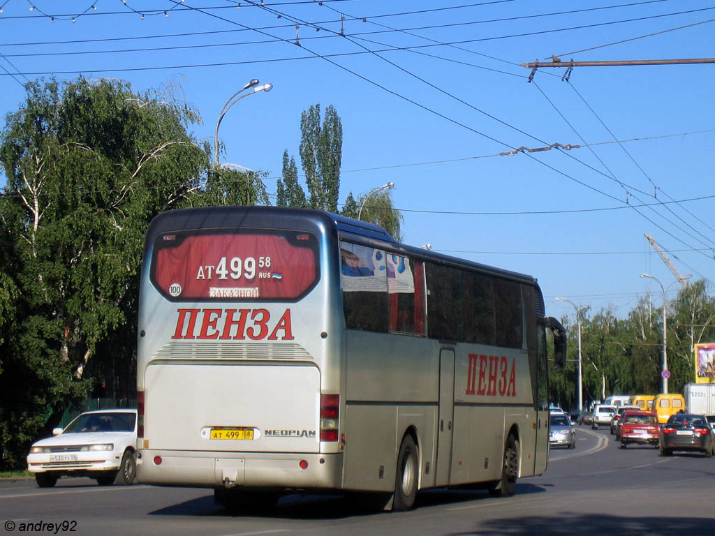 Пензенская область, Neoplan N316SHD Euroliner № АТ 499 58