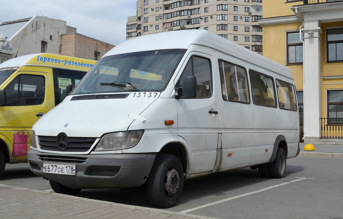 Санкт-Петербург, Mercedes-Benz Sprinter W904 408CDI № Е 677 ОЕ 178