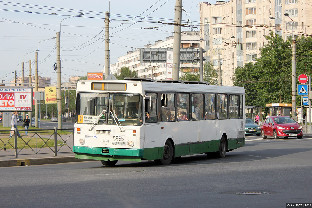 Санкт-Петербург, ЛиАЗ-5256.25 № 5555