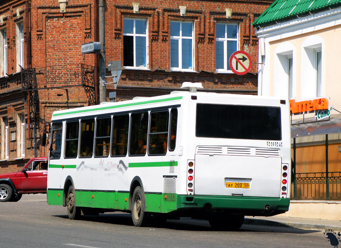 Nizhegorodskaya region, LiAZ-5256.36 č. АУ 203 52