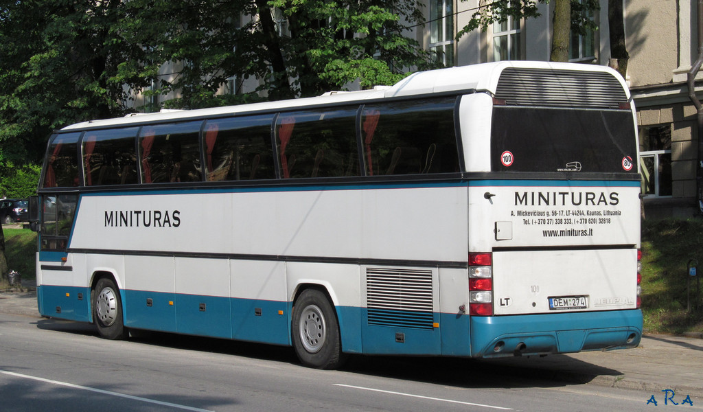 Литва, Neoplan N116 Cityliner № DEM 274; Литва — Праздник песни 2012