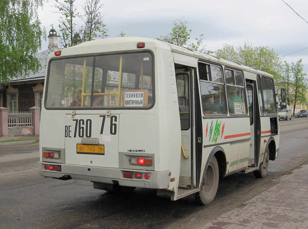 Ярославская область, ПАЗ-32054 № ВЕ 760 76