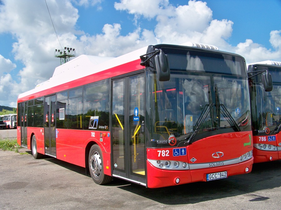 Литва, Solaris Urbino III 12 CNG № 782