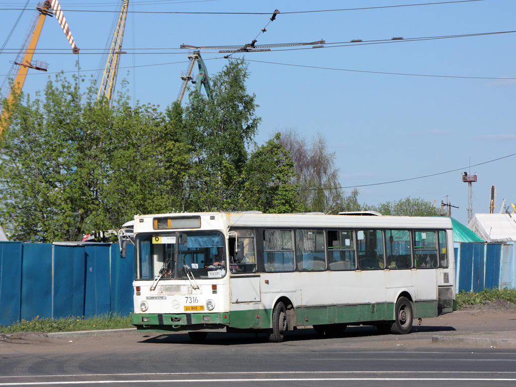 Санкт-Петербург, ЛиАЗ-5256.25 № 7316