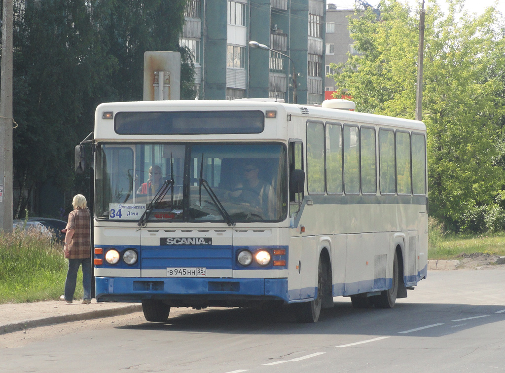 Вологодская область, Scania CN113CLB № В 945 НН 35