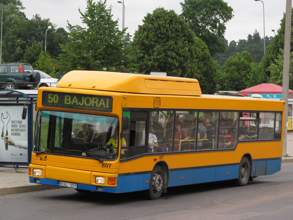 Литва, MAN A15 NL232 CNG № 857