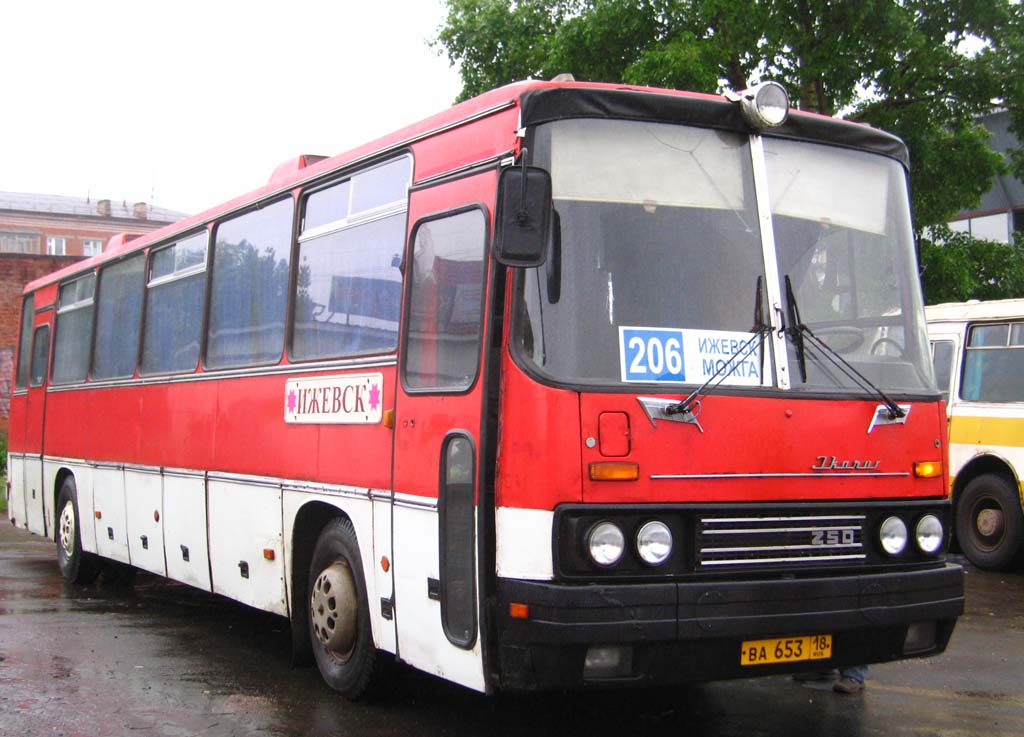 Удмуртия, Ikarus 250.59 № ВА 653 18