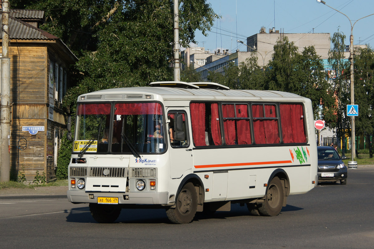 Архангельская область, ПАЗ-32054 № АЕ 166 29