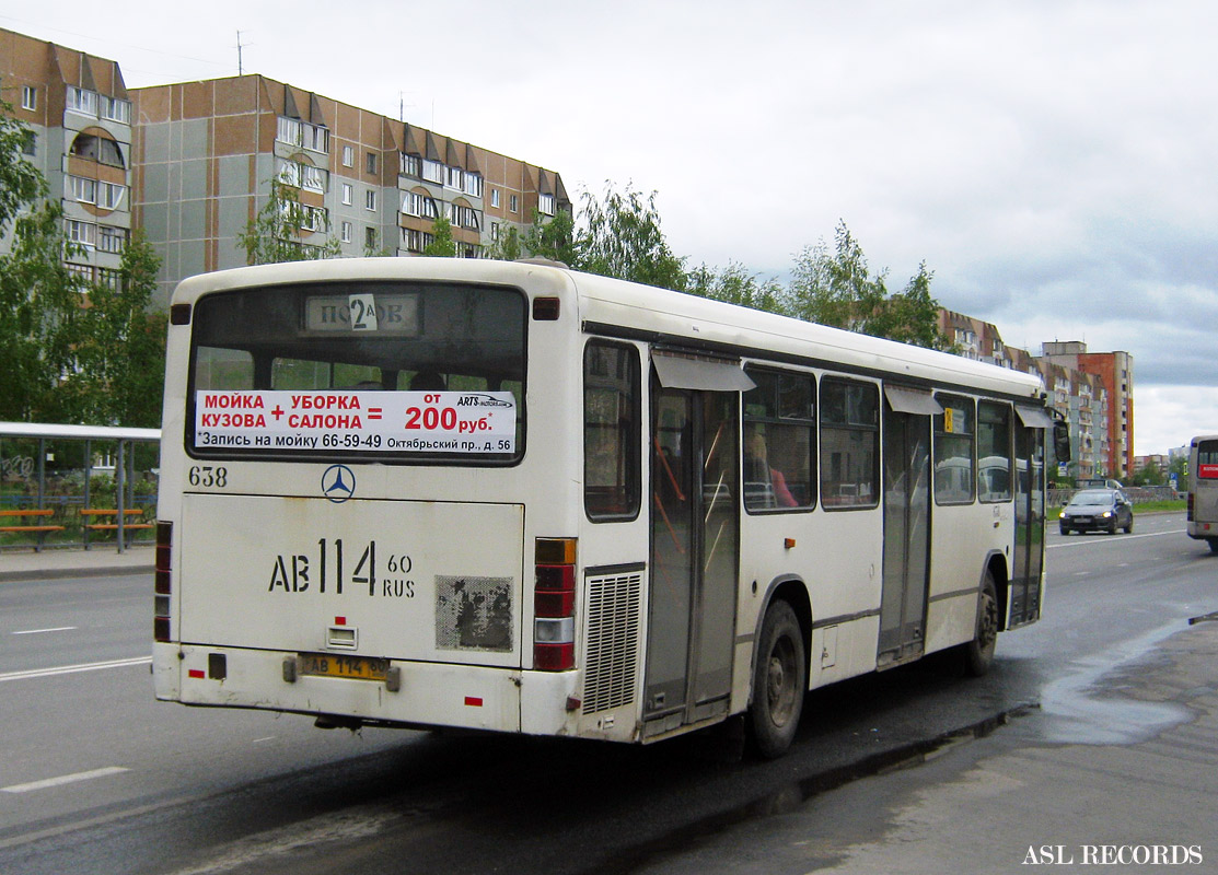 Псковская область, Mercedes-Benz O345 № 638