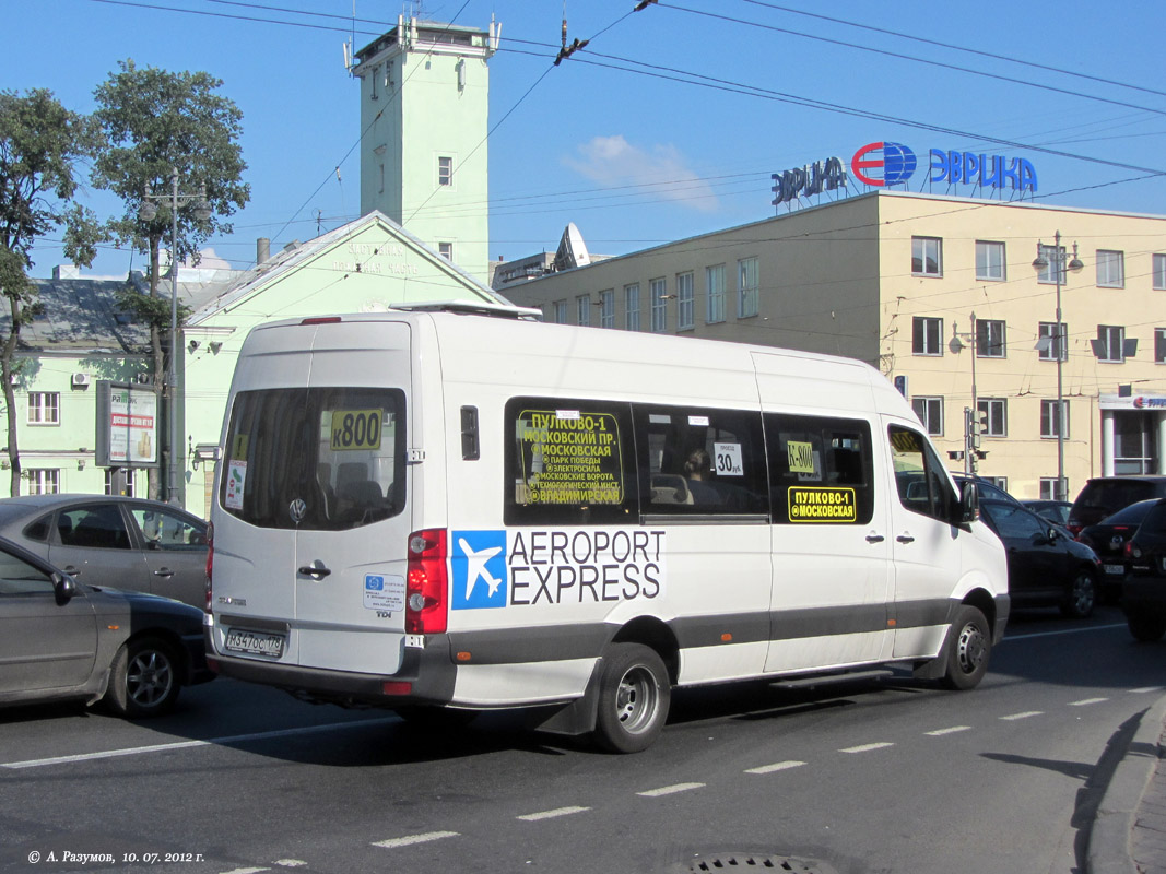 Санкт-Петербург, БТД-2219 (Volkswagen Crafter) № М 347 ОС 178