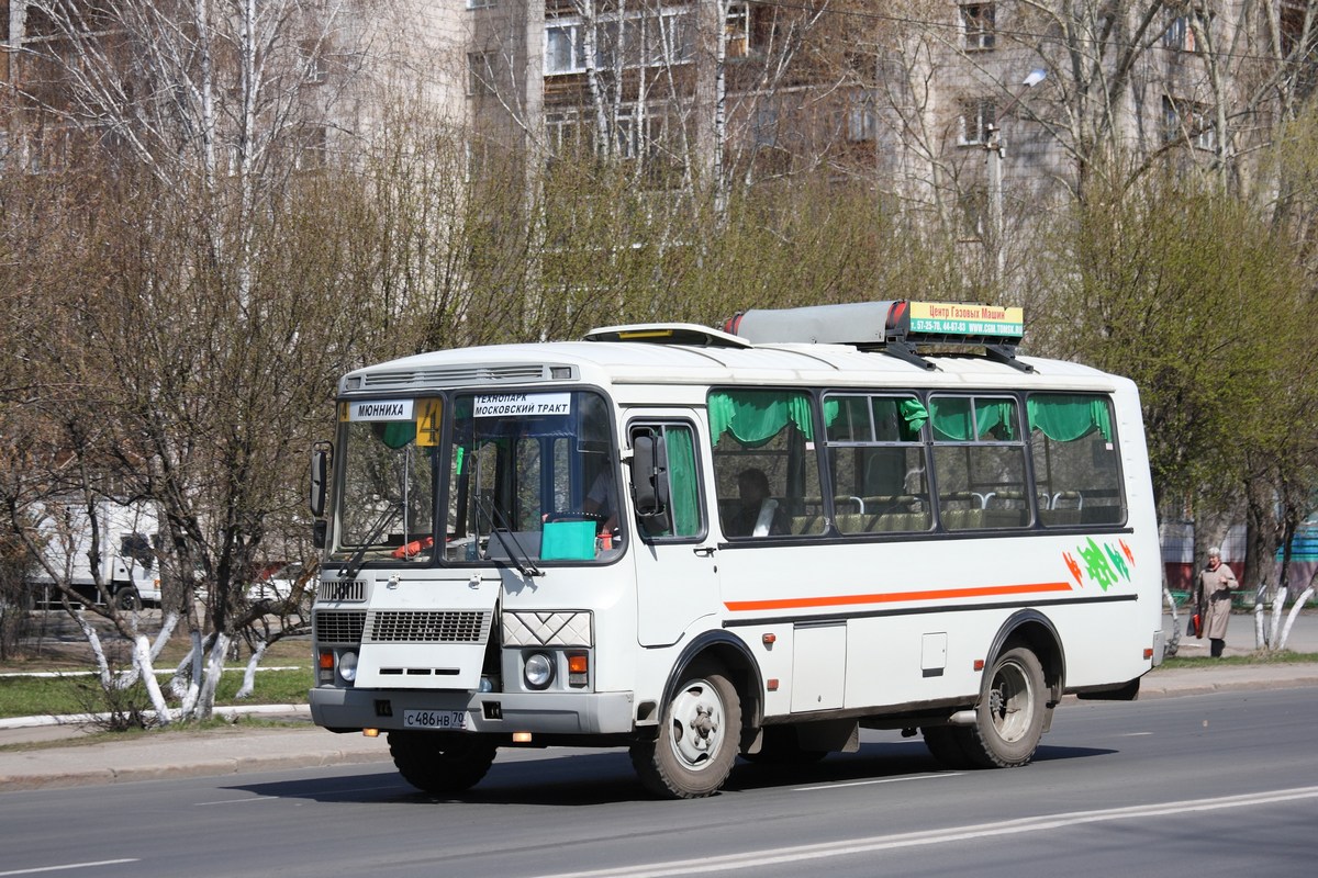 Томская область, ПАЗ-32054 № С 486 НВ 70