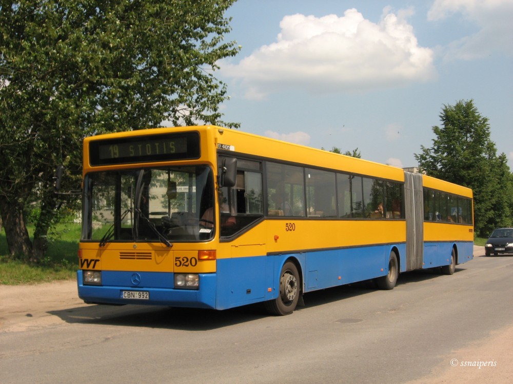 Литва, Mercedes-Benz O405G № 520