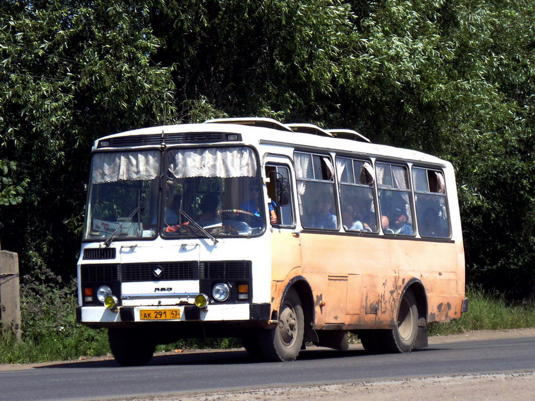 Кировская область, ПАЗ-3205 (00) № АК 291 43