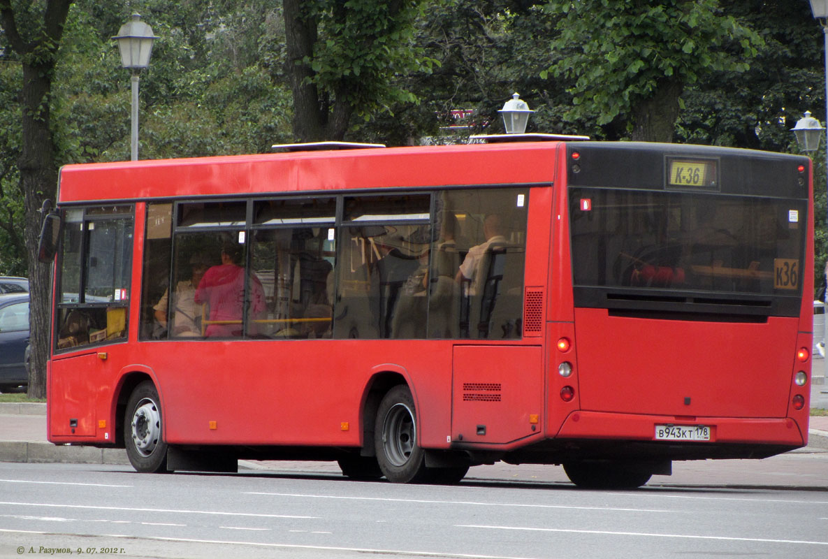 Санкт-Петербург, МАЗ-206.067 № В 943 КТ 178