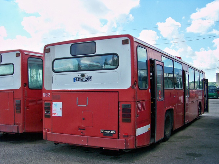 Литва, Scania CN113CLB № 662