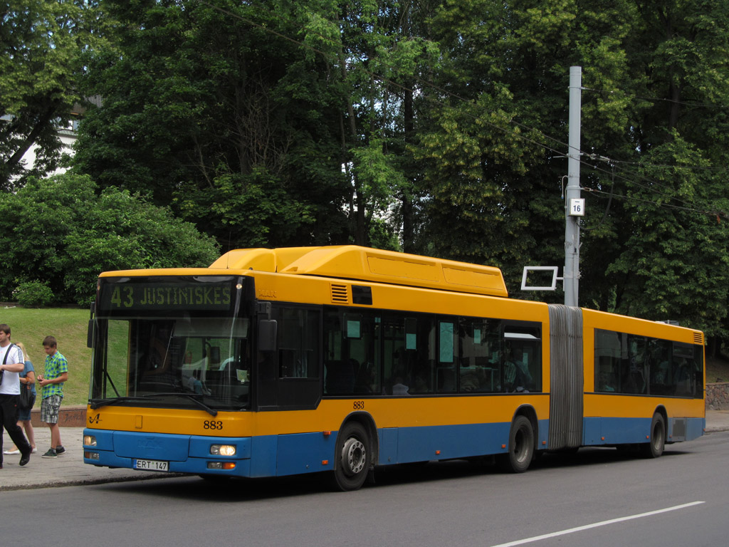 Литва, MAN A23 NG313 CNG № 883