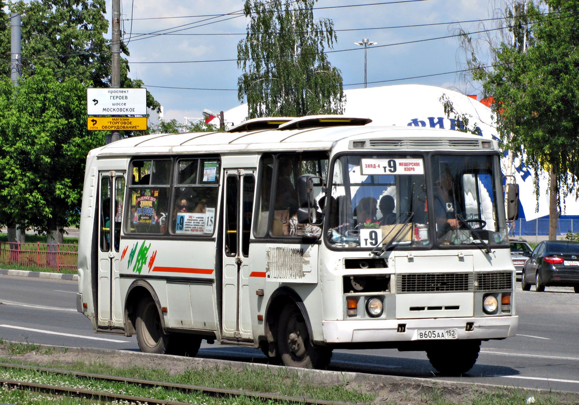 Нижегородская область, ПАЗ-32054 № В 605 АА 152