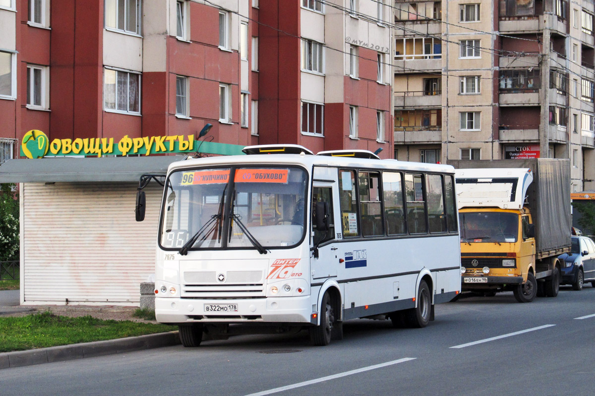 Санкт-Петербург, ПАЗ-320412-05 № 7675