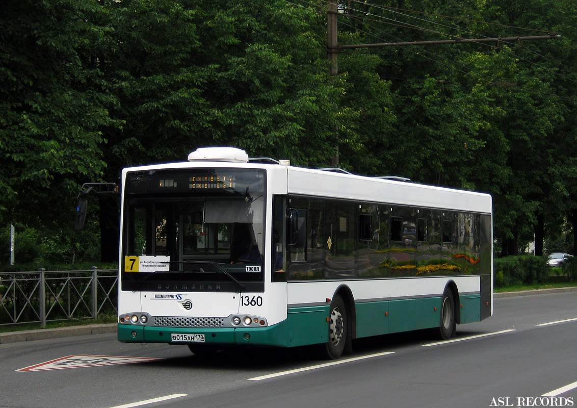 Санкт-Петербург, Волжанин-5270-20-06 "СитиРитм-12" № 1360