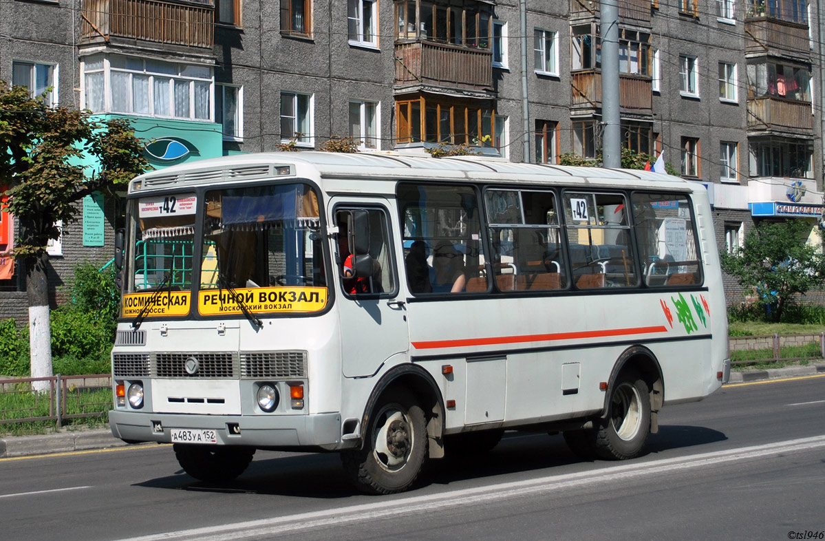 Нижегородская область, ПАЗ-32054 № А 483 УА 152