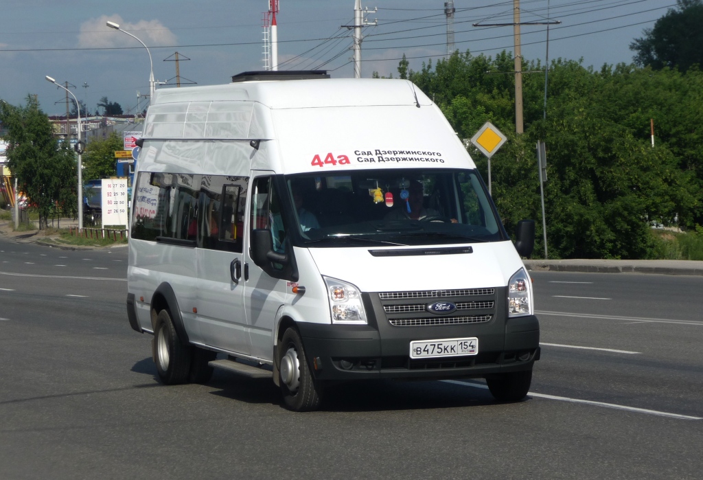 Novosibirsk region, Nizhegorodets-222709  (Ford Transit) č. В 475 КК 154