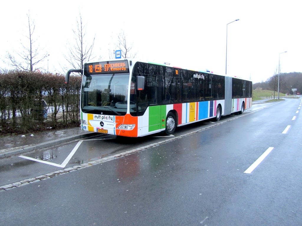 Люксембург, Mercedes-Benz O530G Citaro facelift G № 57