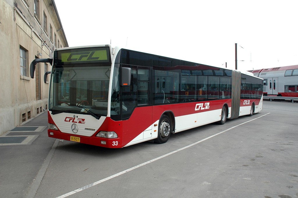 Люксембург, Mercedes-Benz O530G Citaro G № 33