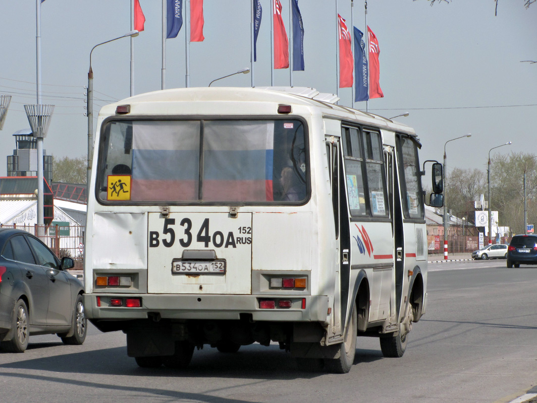 Нижегородская область, ПАЗ-32054 № В 534 ОА 152