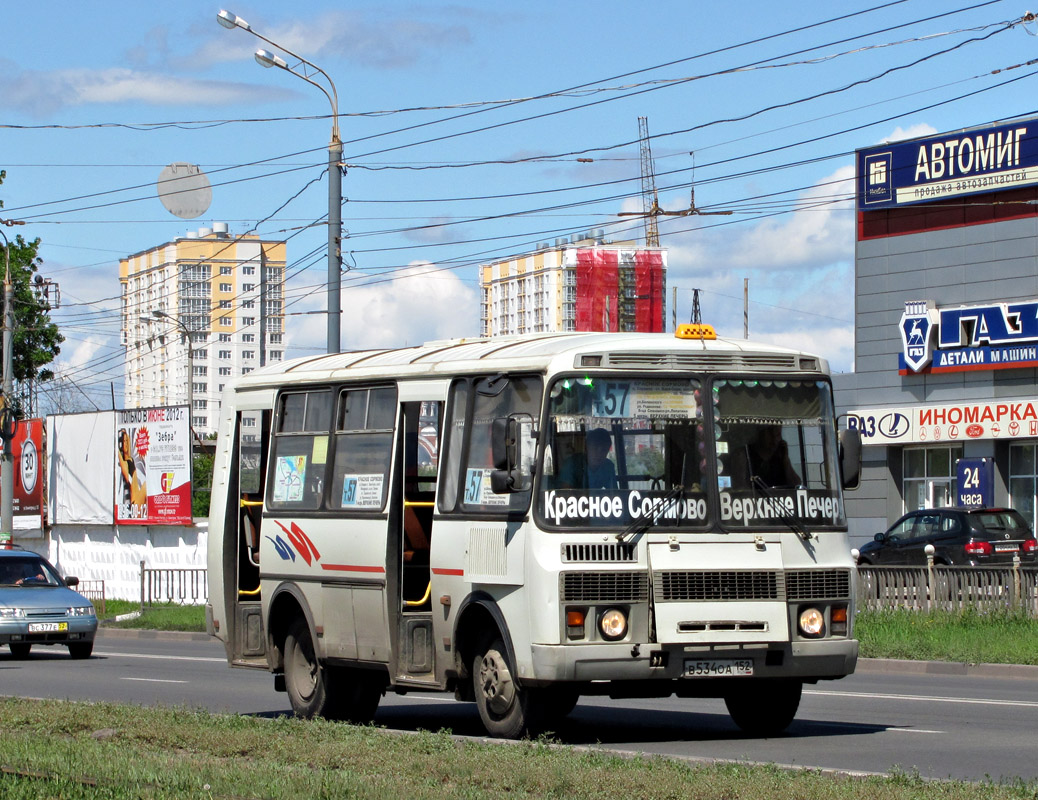 Nizhegorodskaya region, PAZ-32054 Nr. В 534 ОА 152