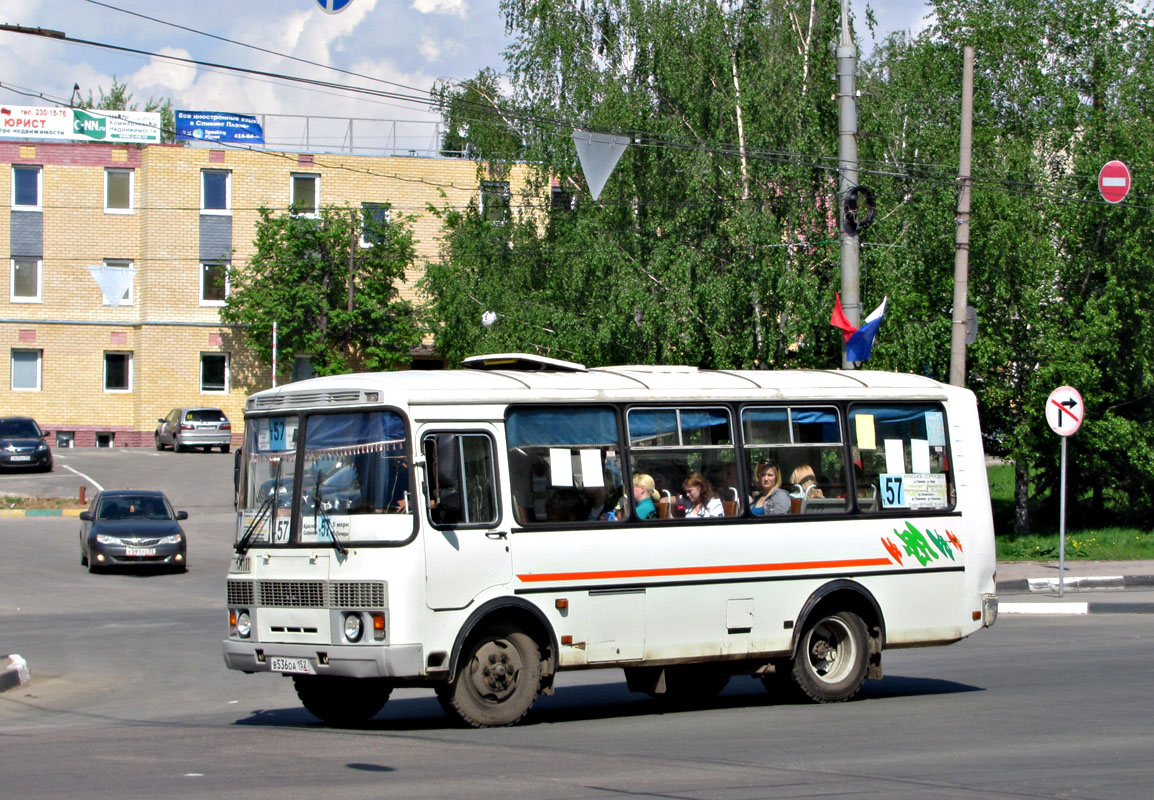 Нижегородская область, ПАЗ-32054 № В 536 ОА 152